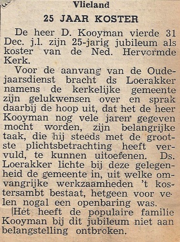 1953-Kooyman-25-jaar-koster